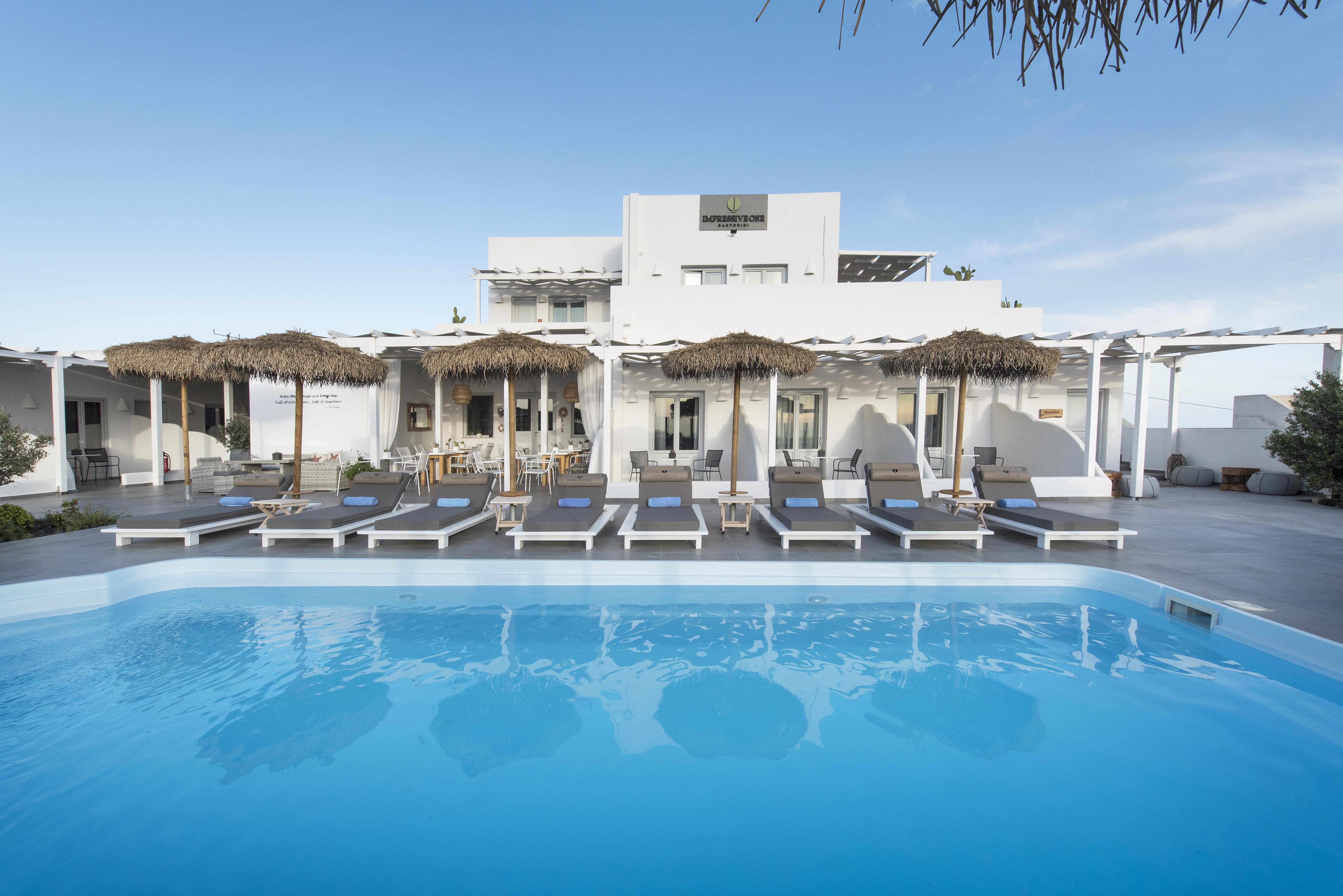 Hotel Impressive One Ormos Athinios Exteriér fotografie